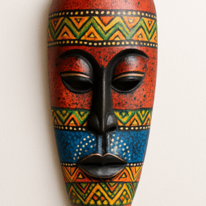 Hand-painted Tribal Mask